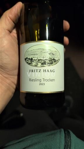 Moselle Mosel Fritz Haag Riesling Trocken 2023