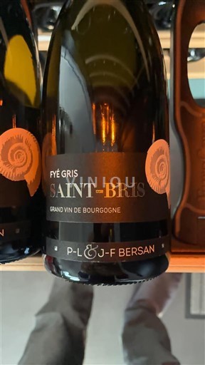 Burgundy Saint-Bris P-L & J-F Bersan Fyé Gris 2022