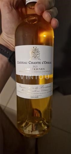 Бордо Сотерн Château Chante l'Oiseau 2021