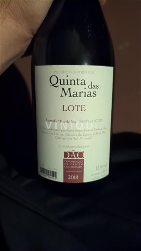 Portugal Dão. Quinta das Marias LOTE 2018