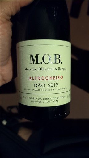 Portugal Dão. M.O.B. (Moreira, Olazabal & Borges) Alfrocheiro 2019