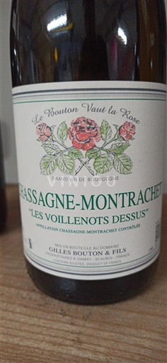 Burgundy Chassagne-Montrachet Gilles Bouton & Fils Les Voillenots Dessus 2024