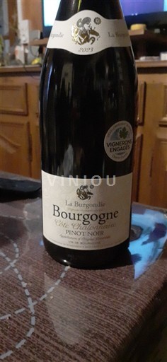Borgonha Borgonha-Costa-Chalonnais La Burgondie Côte Chalonnaise Pinot Noir 2019