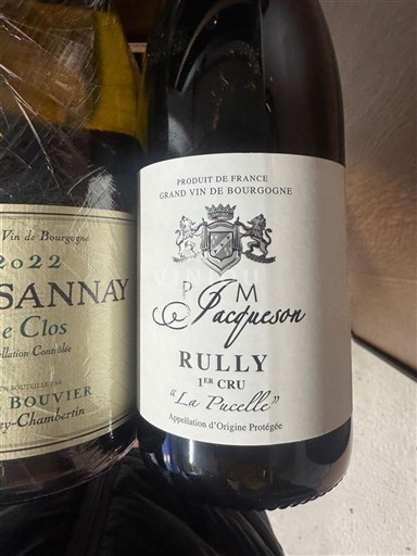 Bourgondië Rully Premier Cru Domaine Paul et Marie Jacqueson La Pucelle 2023