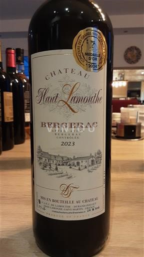 Zuidwest-Frankrijk Bergerac Château Haut Lamouthe 2023