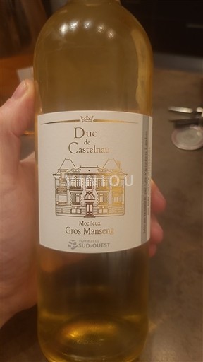 Sudoeste Côtes de Gascogne Duc de Castelnau Gros Manseng Sin añada