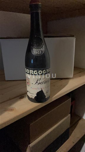 Piemonte Barolo Borgogno 1957