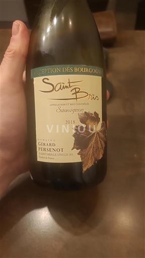 Burgundy Saint-Bris Gérard Persenot 2018