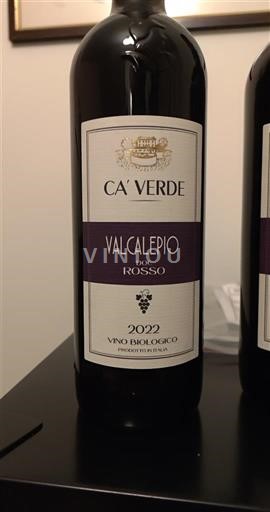Lombardy Valcalepio Ca' Verde 2022