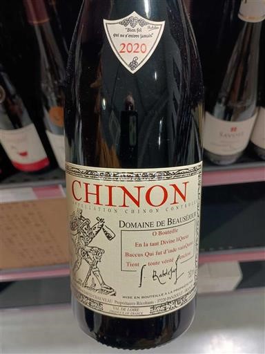 Thung lũng sông Loire Chinon Domaine Beauséjour 2020