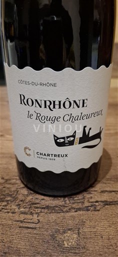 Thung lũng Rhône Côtes-du-rhône Chartreux Ronrhone le Rouge Chaleureux Không niên vụ