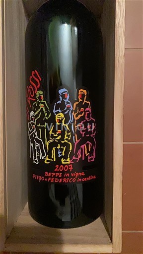 Piemonte Langhe I Vignaioli Rossi BEPPE in vigna, PIERO e FEDERICO in cantina 2007