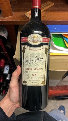 Bordeaux Jean-Luc Malaurie Les Vieilles Vignes 2004