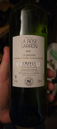 Bordeaux Graves Château La Rose Sarron La Magine 2023