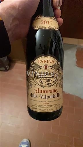 Vénétie Amarone della Valpolicella Farina 2017