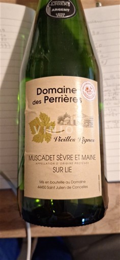 Thung lũng sông Loire Muscadet Sèvre et Maine Domaine S Perrières Vieilles Vignes 2024