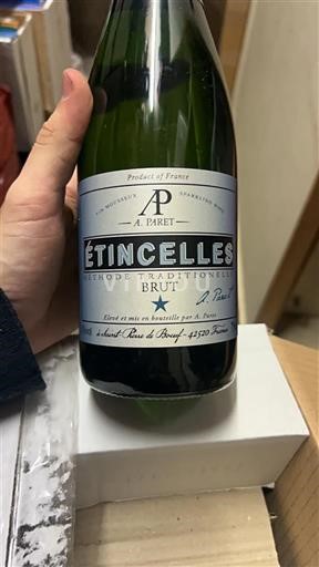 Thung lũng sông Loire Crémant-de-loire A. Paret Étincelles Không niên vụ