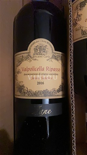 Vénétie Không được chỉ định Boscaini Carlo Zane 2016