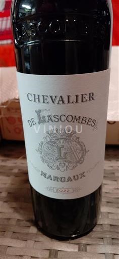 Bordeaux Margaux Lascombes Chevalier de Lascombes 2022