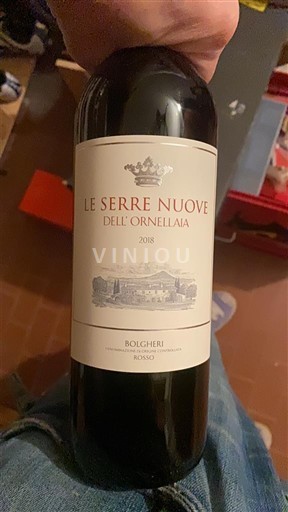 Toscana Không được chỉ định Ornellaia Le Serre Nuove 2018