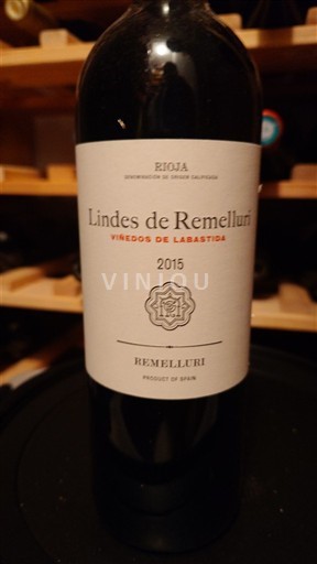La Rioja Rioja Remelluri Lindes de Remelluri Viñedos de Labastida 2015