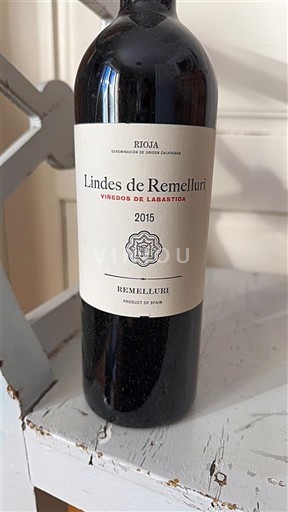 La Rioja Rioja Remelluri Lindes de Remelluri Viñedos de Labastida 2015