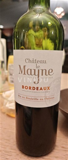 Bordeaux Château Le Mayne 2016