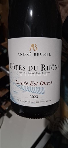 Thung lũng Rhône Côtes-du-rhône André Brunel Est-Ouest 2023