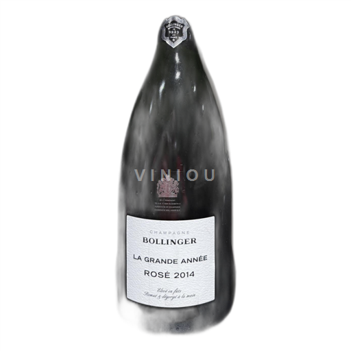 Vin Effervescent Rosé brut La Grande Année Bollinger 2014 France Champagne AOC