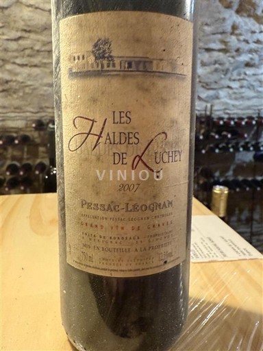 Bordeaux Pessac-Léognan Les Haldes de Luchey 2007