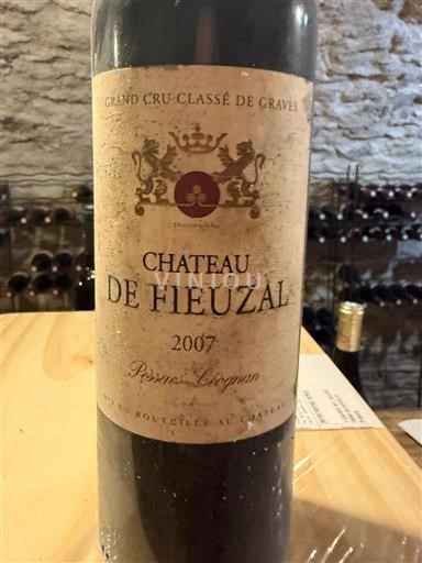 Bordeaux Pessac-Léognan Grand Cru Château Fieuzal 2007