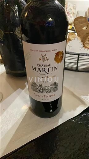 Bordeaux Saint-Estèphe Château Martin Île du Haillan 2020