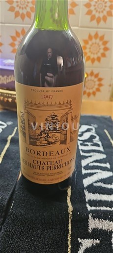 Bordeaux Château Les Hauts Perrichon 1997