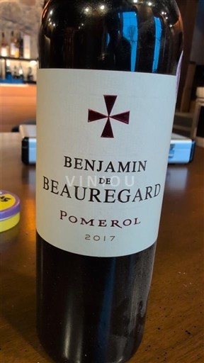 Bordeaux Pomerol Château Beauregard Benjamin de Beauregard 2017