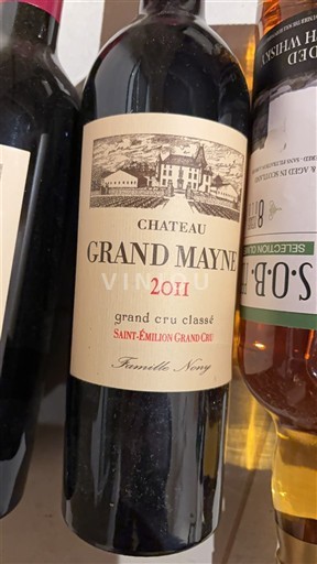 Bordeaux Saint-Émilion Grand Cru Grand Cru Château Grand Mayne 2011