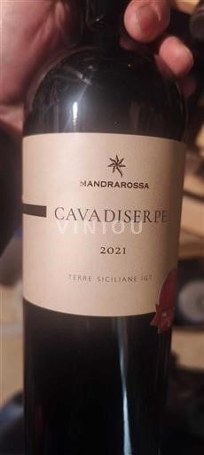 Sicilia Tierra Siciliana Mandrarossa Cavadiserpe 2021