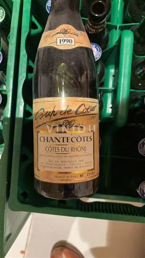 Rhône Valley Côtes-du-Rhône Chantecôtes Coup de Cœur 1990