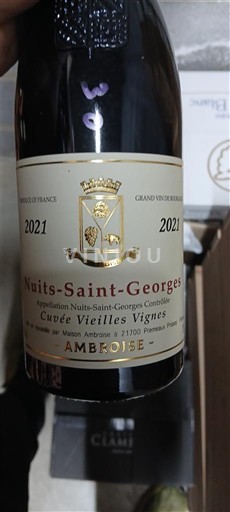 Bourgogne Nuits-saint-georges Maison Ambroise Vieilles Vignes 2021