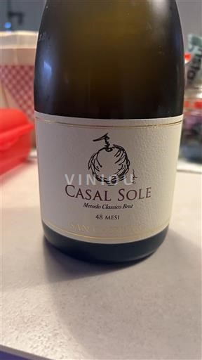 Lombardy Franciacorta Casal Sole Metodo Classico Brut 48 Mesi Không niên vụ
