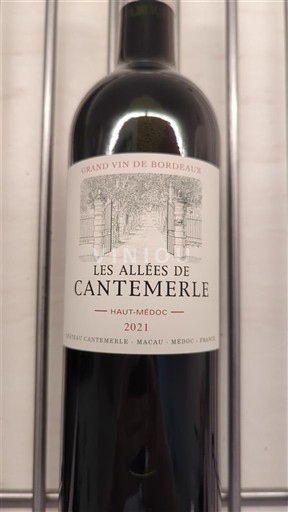 Bordeaux Haut-Médoc Cantemerle Les Allées de Cantemerle 2021