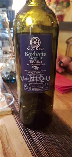 Toscana Không được chỉ định Le Berne Borbotta Viognier 2024