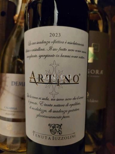 Calabria Không được chỉ định Tenuta Iuzzolini Artino 2023