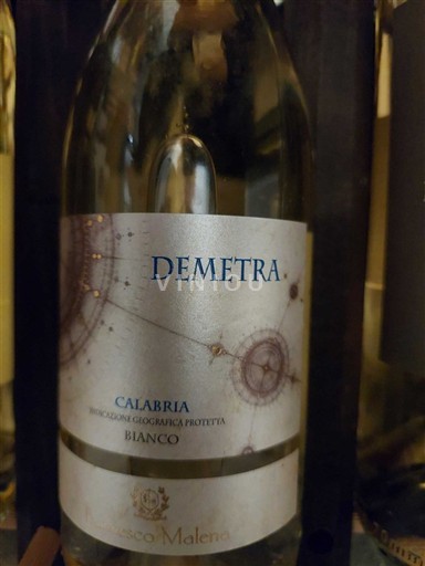 Kalabrien Francesco Malena Demetra Icke årgångsbetecknad