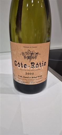 Rhônen laakso Côte-rôtie Cuilleron, Daniel et Roland Vernay 2005