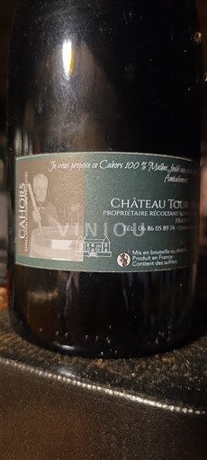 Lounais-Ranska Cahors Château Tour de Miraval 2016