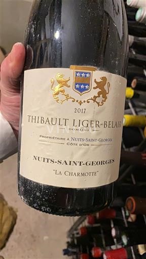 Bourgogne Nuits-saint-georges Thibault Liger-Belair La Charmotte 2017