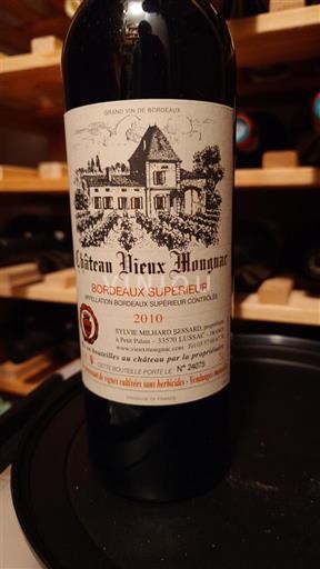 Bordeaux Bordeaux Supérieur Château Vieux Mougnac 2010