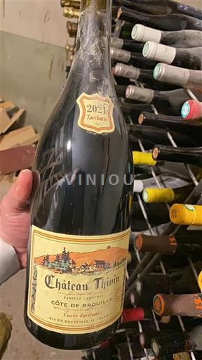 Beaujolais Côte-de-brouilly Château Thivin Zaccharie 2021