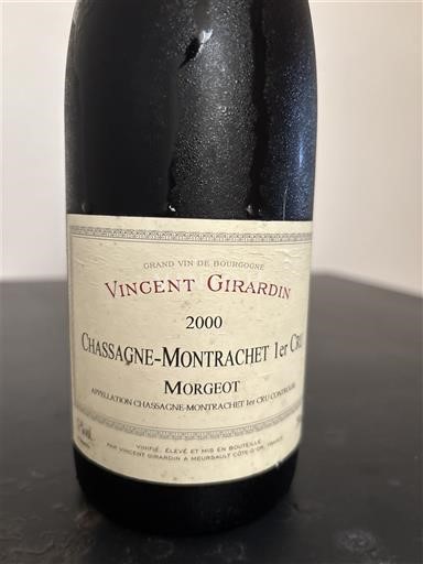 Borgogna Non specificato Premier Cru Vincent Girardin Morgeot 2000
