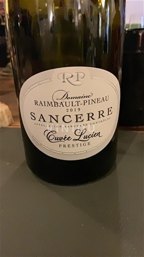 Thung lũng sông Loire Sancerre. Domaine Raimbault-Pineau Lucien Prestige 2019